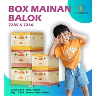 Unihome Block Toy Box 7235 & 7236