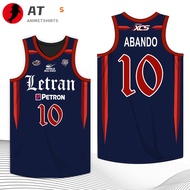THL CSJL Letran Knights UAAP San juan de Letran Full Sublimated Basketball Jersey (TOP)