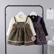 HEYBABY - DRESS SHARON FLOWER EBV Girls' Dress Baby Girl Dress 0-5 Years Baby Dress