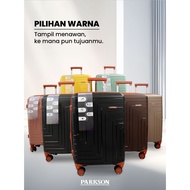 Parkson PP743 Expandable 5cm double zipper polypropylene TSA 007 travel suitcase 22inch 26inch 30inc