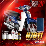 AIKKA H7011 High Power Blue |   HONDA EX5 |   Original 2K Motor Paint Aerosol DIY Blue Motorcycle Mi
