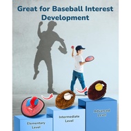 Toss and Catch Ball Set,Toddler Kids Baseball Glove Sticky Mitt, Beach Pool Toys,Yard Games Sports O