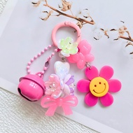 [ TokoAzkia.id ] Best Seller premium !! GANTUNGAN TAS / GANTUNGAN KUNCI MOTE MANIK KELOPAK CLOVER