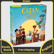 Catan Junior เกมกระดาน Bab Edition ครอบครัวเกมปาร์ตี้