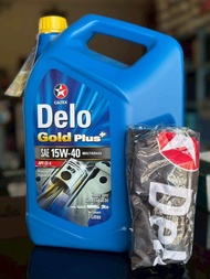 น้ำมันเครื่อง Caltex Delo® Gold Plus SAE 15W-40 เดโล่® โกลด์ พลัส เทคโนโลยี ISOSYN