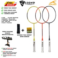 Hundred Cult 77 Superlite and Hundred Flash Twister Badminton Racket Hundred