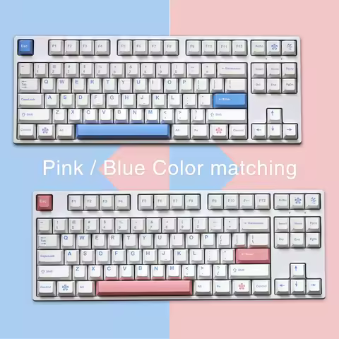 PBT GMK Fuyu Keycaps Cherry Profile GMK Clone Dye Sublimation Keycap For MX Switch Mechanical Keyboa