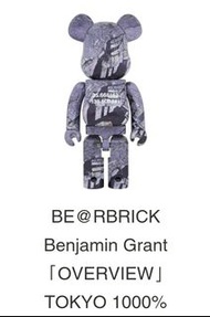 Benjamin Grant overview tokyo 1000% bearbrick be@rbrick
