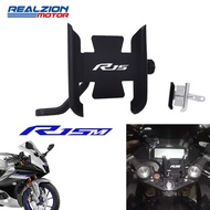 REALZION Motorcycle For Yamaha R15M V4 R15 R15V4 Cell Phone Holder Mobile Phone Bracket Accessories 
