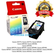 Catridge Canon PG 810 Black 811 colour Original Cartridge 100% PG 810/811 Tinta Printer PIXMA iP2700 / iP2770 / iP2772 / MP230 / MP237 / MP245 / MP250 / MP258 / MP268 / MP276 / MP280 / MP287 / MP486 / MP496 / MP497 / MX328 / MX338 / MX347 / MX357