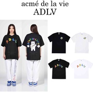 [ADLV H/O] FREE SOCKS FOR EVERY ORDER- 21SS ADLV DINGA BEAR RAINBOW SHORT SLEEVE T-SHIRT