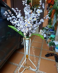 Bunga jumbo bunga tinggi buat dipojok ruangan bunga sakura +pot standing