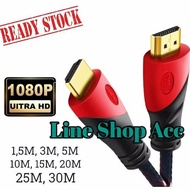 DT47 >> HDMI Cable 5 Meter Mesh Fiber HDMI Cable/