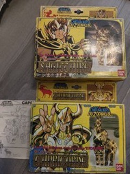中古台Bandai 法國版 聖鬥士星矢 聖衣大系 射手座 摩羯座 萬代