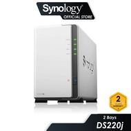 Synology DS223j/ DS220j NAS DiskStation 2-Bays NAS Data Backup Storage