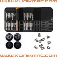 MACBOOK PRO RETINA 13" A1502 A1425 RUBBER FEET SCREW BOLT PACKAGE