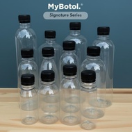 [mybottle] EMPTY PLASTIC BOTTLE 60ML/ 100ML/ 150ML/ 200ML/ 250ML/ 300ML 450ML/ 500ML water bottle bo