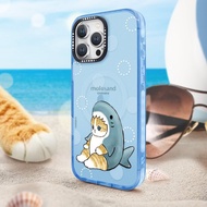 GARMMA 貓福珊迪 Mofusand iPhone 16系列 磁吸款保護殼 鯊魚貓