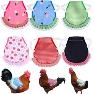 6pcs Pelindung Punggung Ayam untuk Perlindungan Ayam - Apron Ayam, Pelindung Ayam, Sweater, Vest, Pa