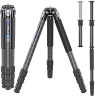 WEYLLAN GX6 Carbon Fiber Tripod for Camera, External Center Column Compact Design, 10-Layer Carbon F