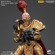JOYTOY Warhammer Sisters Of Silence White Falcons Vigilator Cadre Vigilator 1 (JT00867) 1/18 Scale A