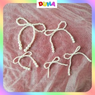 Artificial jade bow Cake decoration,CNY gift basket, gift accessories DUHA 092 DUHA 092