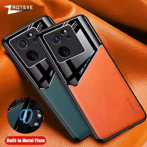 Mi13T Pro Case Zroteve PU Leather Car Magnetic Hard PC Cover For Xiaomi 13T Pro Mi 13 Ultra Xiomi Mi