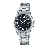 CASIO LTP-V004D-1B2 ANALOG DRESS VINTAGE Collection Stainless Steel Case Band Water Resistance LADIES / WOMEN WATCH