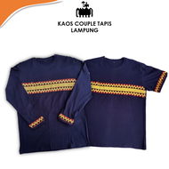 KAOS COUPLE KHAS TAPIS LAMPUNG - KAOS TAPIS LAMPUNG - KAOS ETNIK - LAMPUNG ETHNICA