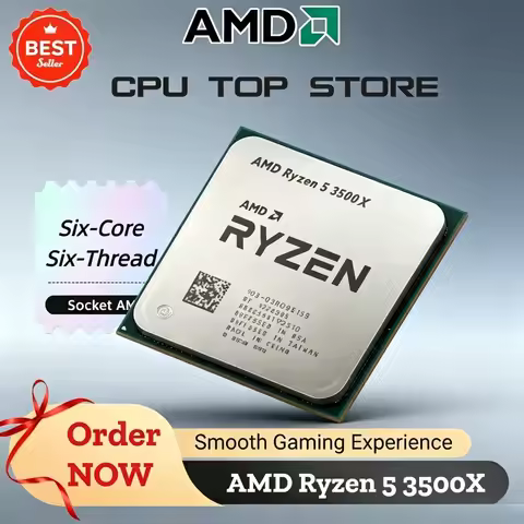 AMD Ryzen 5 3500X 100% Brand New 3.6GHz Six-Core Six-Thread CPU Processor 7NM 65W L3=32M R5 3500X 10
