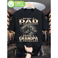 Humorous T-Shirt for Grandfathers - A Great Gift Idea for New Grandpas And Dads on Their Birthday - 