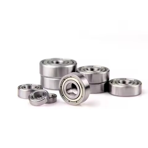100pcs Miniature Deep Groove Ball Bearings MR104ZZ MR105ZZ MR106ZZ MR115ZZ MR117ZZ MR126ZZ MR128ZZ M
