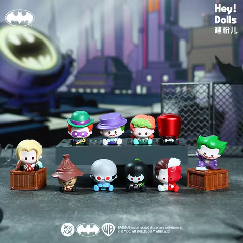 Suplay Batman Gotham City Amusement Park Series Mini Blind Bag Mystery Pack Cute Collectible Micro T