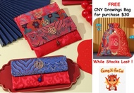 CNY Silk Embroidery Pouch / Silk Red Packet/ Cloth Ang Bao / New Notes Pouch (SG Ready Stocks)