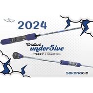 SAKANAGIA SAKANA GIA GRIDLOCK UNDER 5IVE AND GRIDLOCK GOLDUST JIGGING FISHING ROD