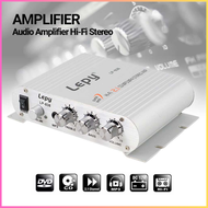 RAJA Amplifier ampli mini full bass power mobil subwoofer audio rumahan murah Lepy HiFi Stereo LP838