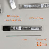 Pencil Lead 0.5mm & 2.0mm Extra Long & Durable Pencil Refill Lead