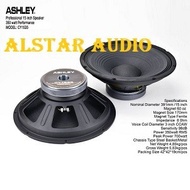 QUALITY speaker komponen ashley cy1535/ cy 1535 original 15 inch