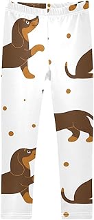 Chic Pups White 4T Girls Legginigs, Cozy Sweatpants for Toddler, Durable for Athletic Wear