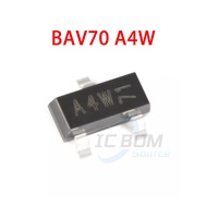【10PCS】BAV70 A4W SOT-23 NEXPERIA Switching Diode