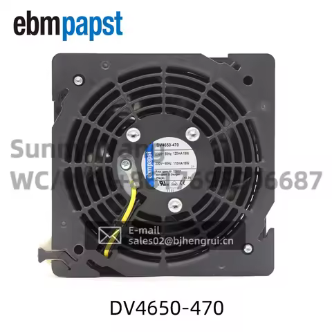 ebmpapst DV4650-470 12cm 120*120*38mm 230V 50HZ 120MA 19W Ventilador Cabinet Cooling Axial Flow Fans