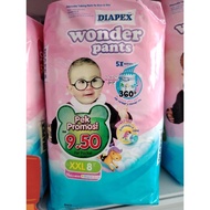 Wonder Pants pek promosi XXL8'S