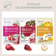 Boto Pomegranate Juice 100 80ml/ Collagen Pomegranate Juice 70ml/ Pear Juice 80ml
