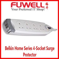 Belkin SurgeMaster (F9H410SA2M) Home Series 4-Socket Surge Protector [ 2 YEAR LIMITED WARRANTY ]
