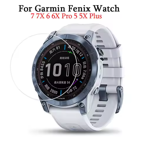 Screen Protector Soft Film For Garmin Fenix 7 7S 7X 6 6S 6X 5 5S 5X Smart Watch HD Screen Protector 
