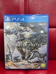 【艾爾巴二手】PlayStation 4 遊戲片 魔物獵人:世界  #二手遊戲片#桃園店90329