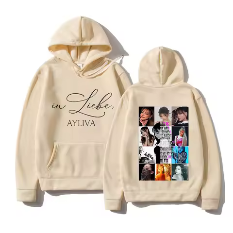 Die Ayliva Tour 2025 Hoodie Men/women Hoodies Harajuku Aesthetic Winter Clothes Fleece Pullover Swea