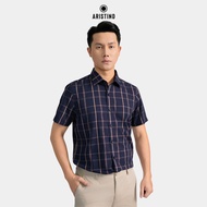 Aristino Men's Shirt Slim Fit form fits the wearer's figure, elegant, modern, neat design - ASS146AS