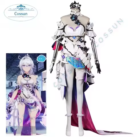 Game Honkai:Star Rail Kiana Kaslana Cosplay Costume Halloween outfits Women New Suit