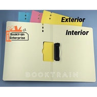 (Ready Stock) Clipboard: Writing Pad, Foldable Clipboard, File Folder Organizer, File, A4 File, File